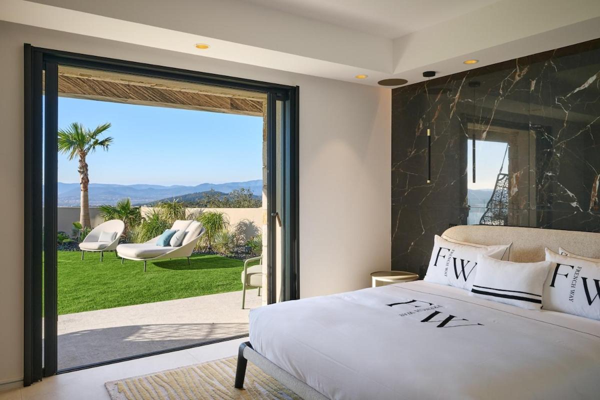 Luxury Villa In Grimaud With Gulf View Port Grimaud Exterior foto